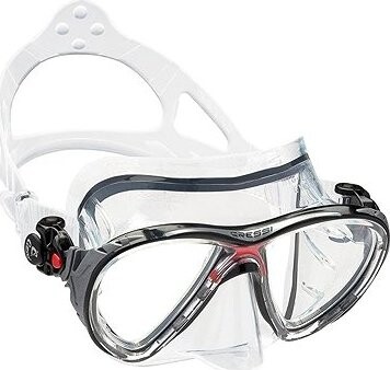 Cressi BIG EYES EVOLUTION, transparentná/červená