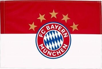 Fan-shop Vlajka BAYERN MNÍCHOV 150 × 100 logo