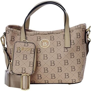 BERTOO Dámska kabelka Sara beige logo
