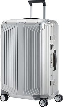 Samsonite Lite-Box Alu Spinner 69 cm strieborný