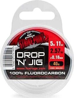 FOX Strike Point Drop Jig Fluro 40 m 0,27 mm 11,35 lb