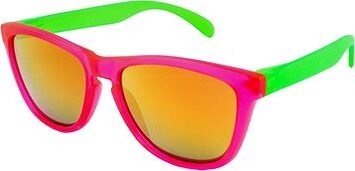 VeyRey Slnečné okuliare Nerd Cool ružovo-zelené