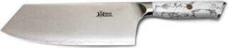 MaceMaker WHITE STONE CLEAVER SanMai Damaskový Kuchynský nôž