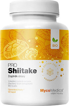 MycoMedica BIO Shiitake PRO 90 kapslí