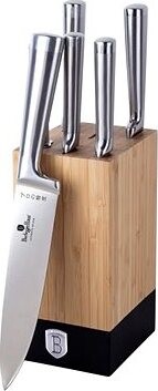 BERLINGERHAUS Sada nožov antikoro v drevenom bloku 7 ks