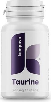 Kompava Taurine, 120 kapsúl