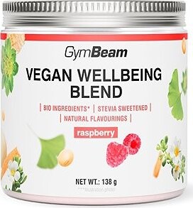 GymBeam Vegan Wellbeing Blend malina 138 g