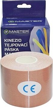 Master Kinezio tejpovacia páska 5 cm × 5 m, telová