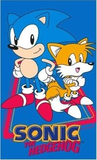 Carbotex Detský uterák Ježko Sonic 30 × 50 cm