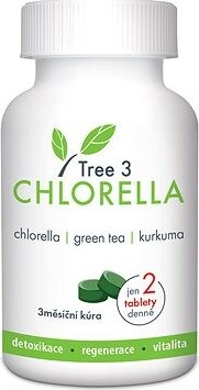 Tree3Chlorella 180 tabliet