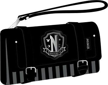 Netflix Wednesday: Nevermore Academy – listová kabelka