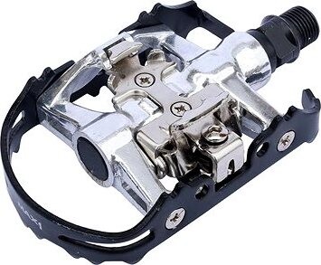 Pedále MAX1 SPD City, jednostranné, čierne