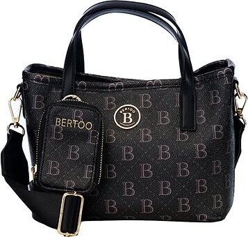 BERTOO Dámska kabelka Sara black logo