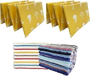 Kaptan Set žlutá kotva 2 ks + dárek osuška