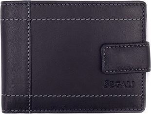 Pánska peňaženka kožená Segali 7515L čierna