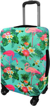 Kufryplus Obal na kufor Z194 Plameniaky S