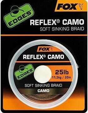 FOX Šnúrka Reflex Camo 20 m 35 lb
