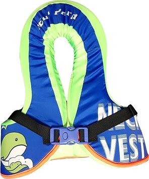 MASTER Detská penová plávacia vesta Evee 25 – 35 kg, modrá