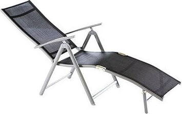 Ležadlo VEGAS BLACK-AL