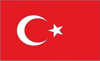 Funny Fashion Vlajka Turecko 150 × 90 cm