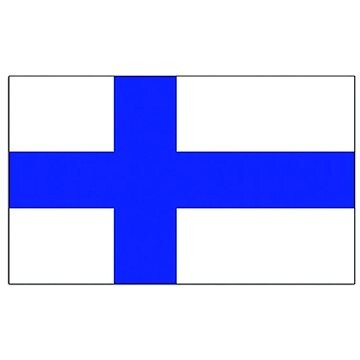 Funny Fashion Vlajka Fínsko 150 × 90 cm