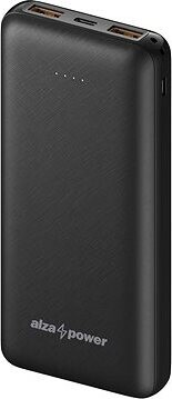 AlzaPower Onyx 20000 mAh Fast Charge + PD3.0 čierna