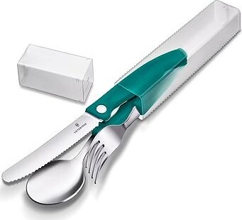 Victorinox Súprava Swiss Classic so skladacím nožom, zelená 3 ks