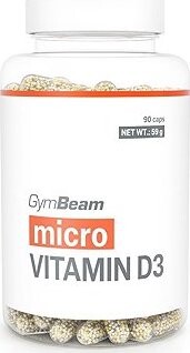GymBeam Mikro Vitamín D3 90 kapsúl