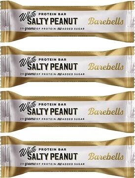 Barebells Protein Slané arašidy a biela čokoláda 4× 55 g