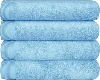 SCANquilt osuška MODAL SOFT svetlomodrá 70 × 140 cm