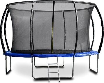 G21 SpaceJump, 366 cm, modrá, s ochrannou sieťou + schodíky zadarmo