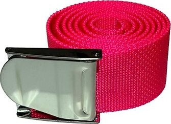 Agama s kovovou prackou 1,5 m, neón ružový