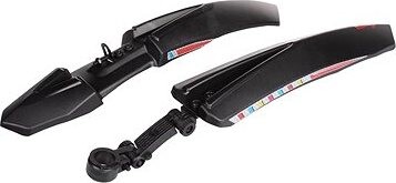 MERCO Multipack 4 ks Shield 3.0 blatníky na bicykel čierne