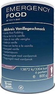 Trek'n Eat Emergency Food Mliečna ryža s príchuťou vanilky 800 g