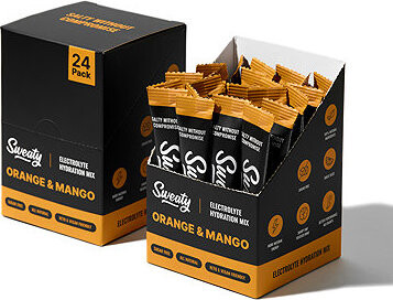 SWEATY Electolyte Hydration Mix 24 × 6 g mango & orange