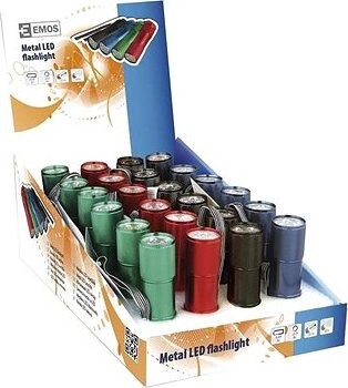 Svietidlo 9 LED kovové, na 3× AAA