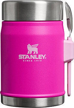 STANLEY The Legendary Classic Food Jar 400 ml/14 oz Violet Blossom s lyžicou/vidličkou