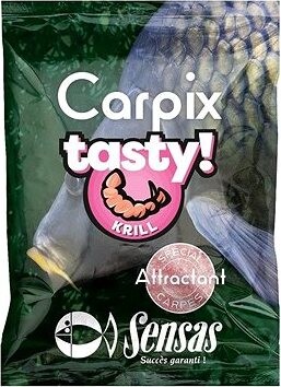 Sensas Posilňovač Powder Carp Tasty Krill (krill) 300 g