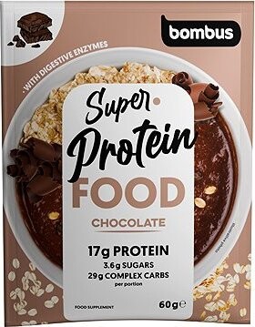 Bombus Super Protein Food Chocolate 60 g
