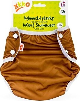 XKKO Jednoveľkostné dojčenské plavky Honey Mustard