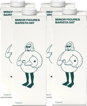 Minor Figures Oat barista 4× 1 l