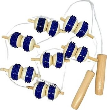 ADONIS Masážny pás do sauny drevo/guma