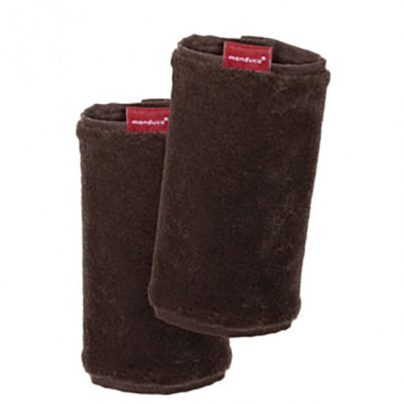 Chránič popruhov-slintáček Manduca FumBee 2 ks - hnedý