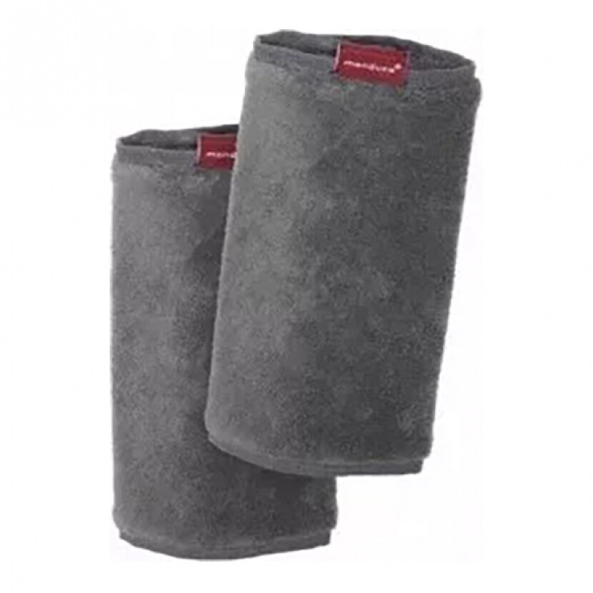 Chránič popruhov-slintáček Manduca FumBee 2 ks - sivý