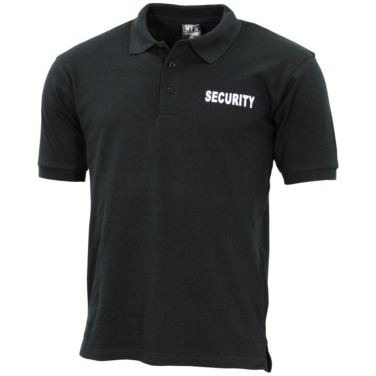 Polokošeľa MFH Security - čierna, 3XL