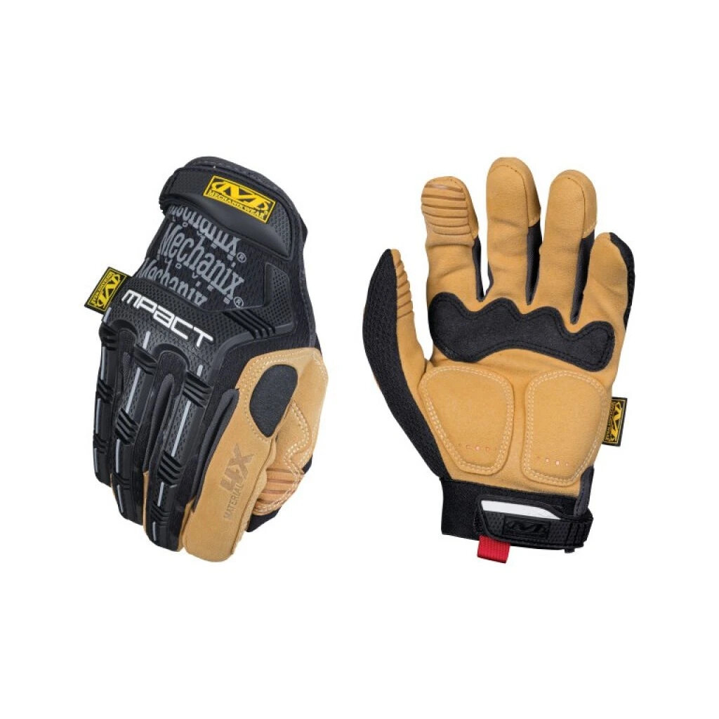 Rukavice Mechanix Wear M-Pact Material4X - čierne-béžové, XL