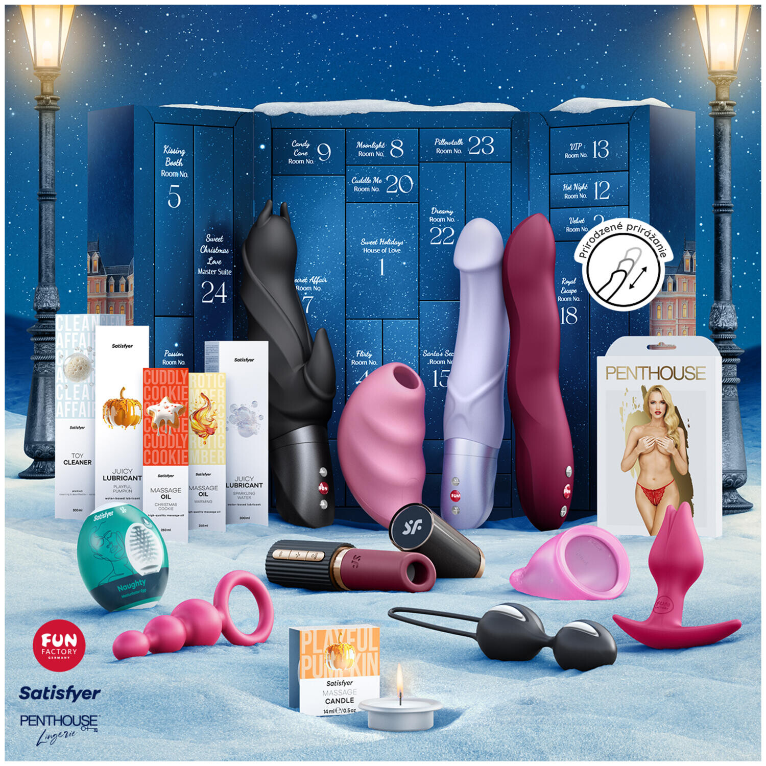 Adventný kalendár Satisfyer Premium 2025