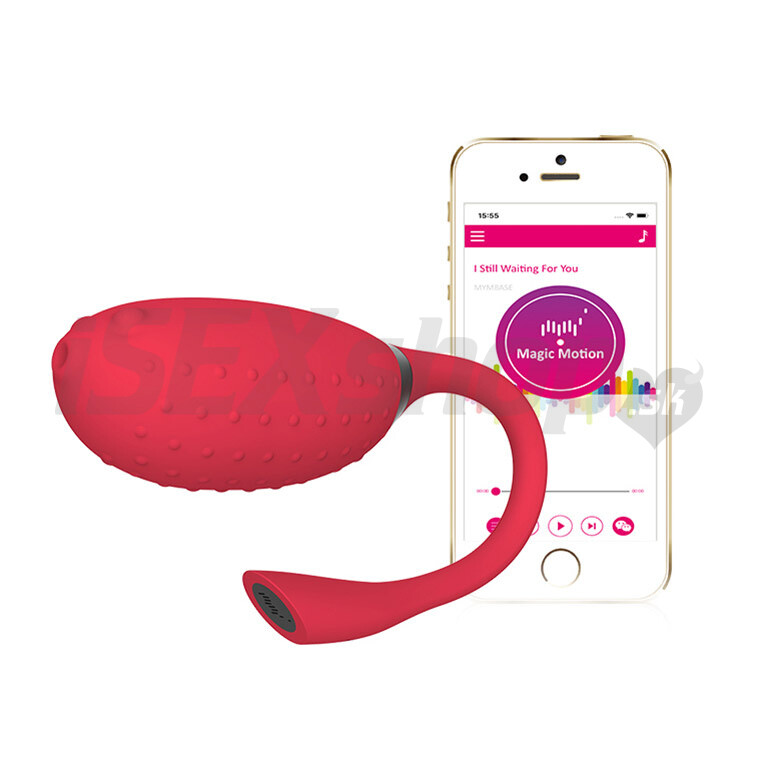Magic Motion Fugu smart vibračné vajíčko červené