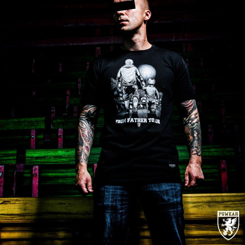 Triko PGwear From Father To Son - čierne, S