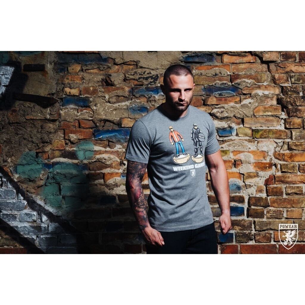 Triko PGwear Subbuteo - sivé, 3XL